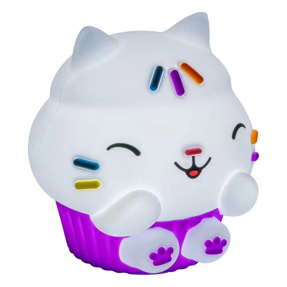 Gabby´s Dollhouse Squishy Glo silikonová lampička Cakey Cat 15 cm fotografii produktu