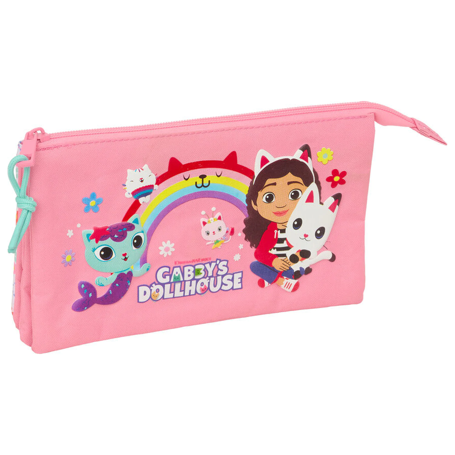 Gabby's Dollhouse trojitý penál fotografii produktu