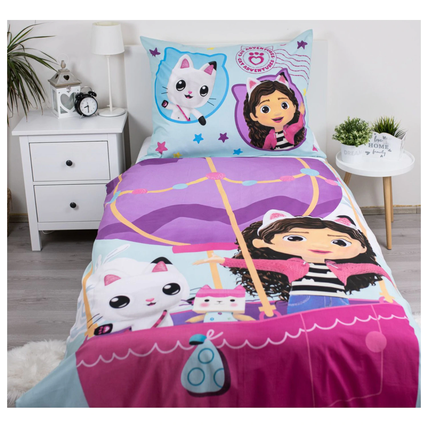 Gabby's Dollhouse Balloon povlečení na peřinu fotografii produktu