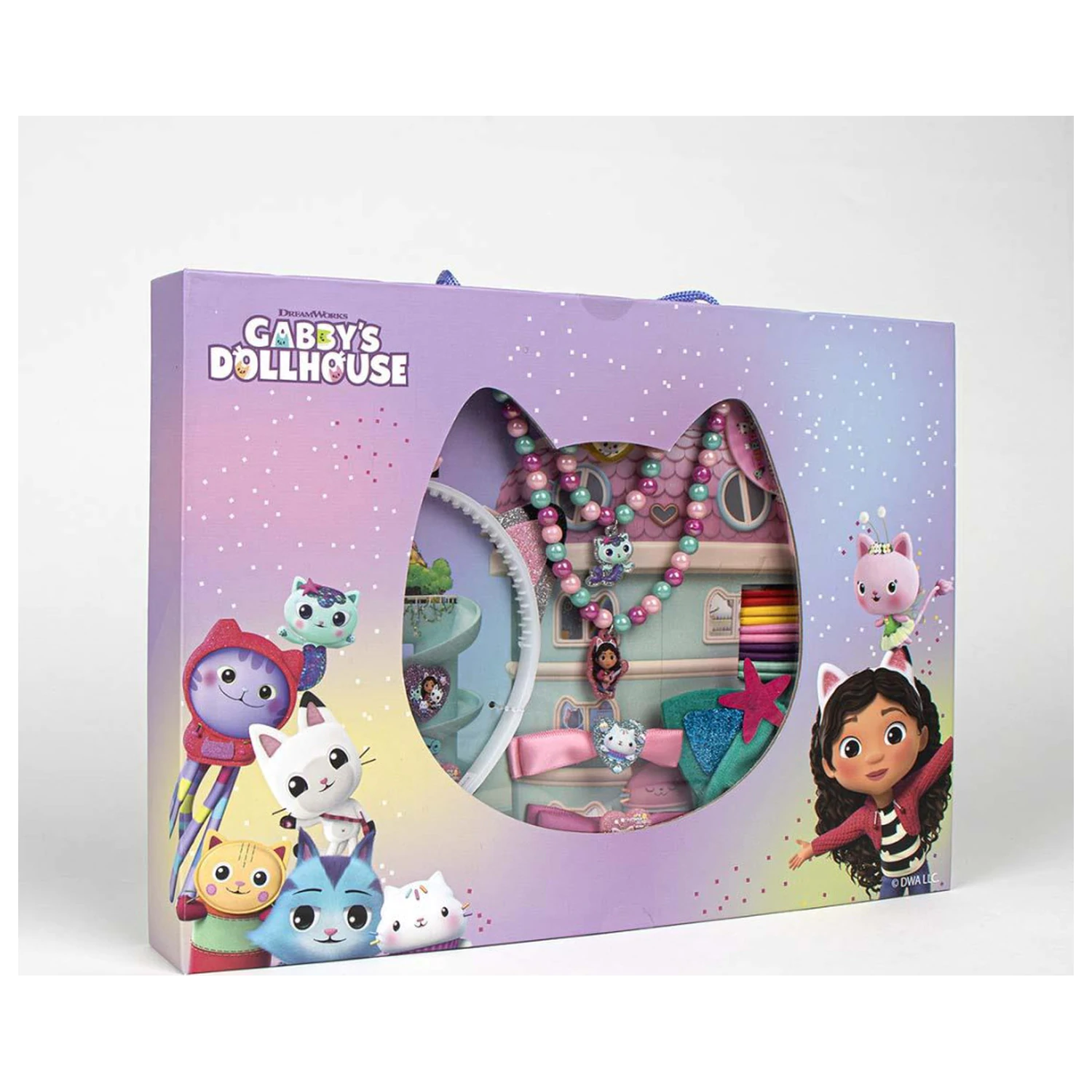 Gabby's Dollhouse Cat-tastic sada šperků a vlasových doplňků fotografii produktu
