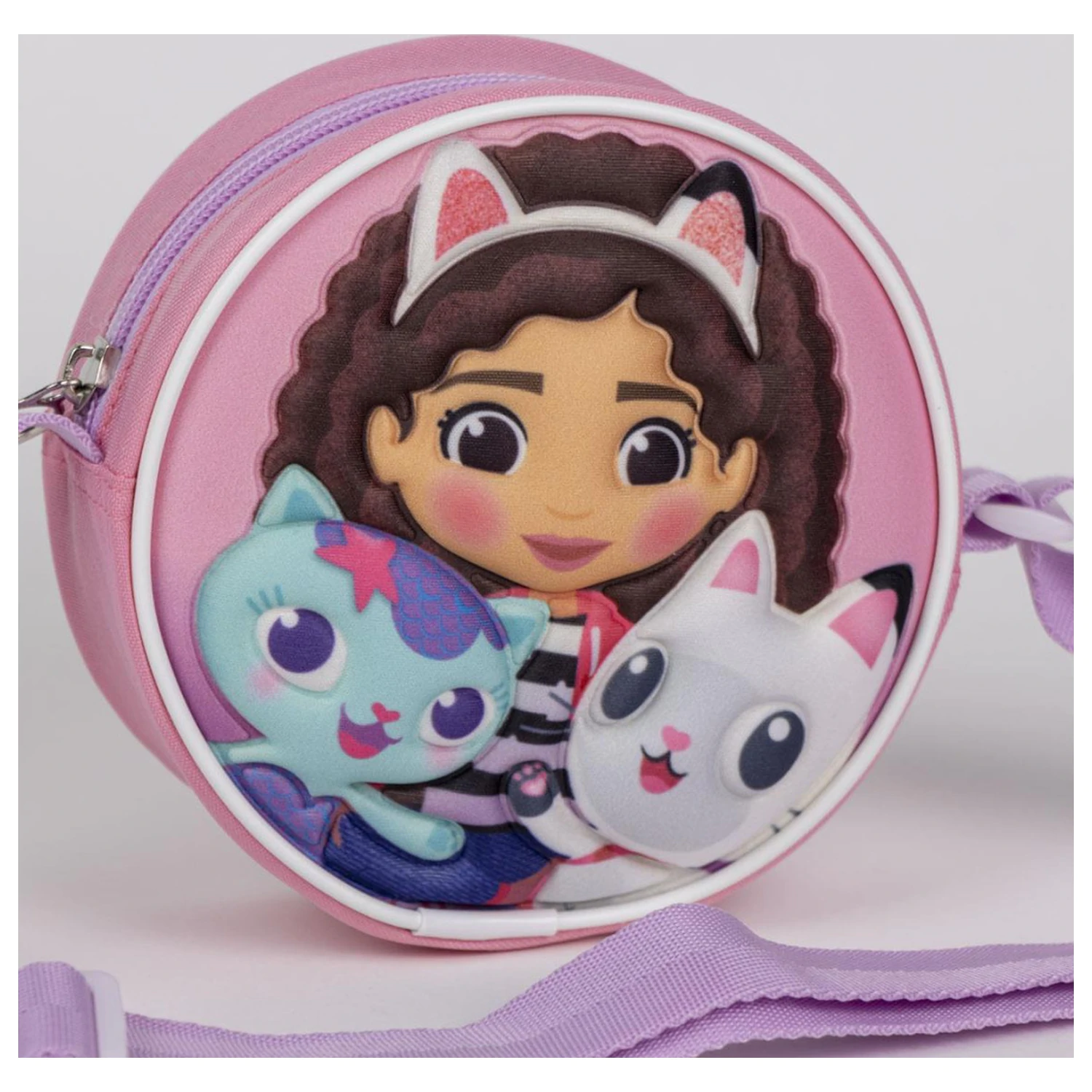 Gabby's Dollhouse Cats 3D crossbody taška, ramenní taška fotografii produktu