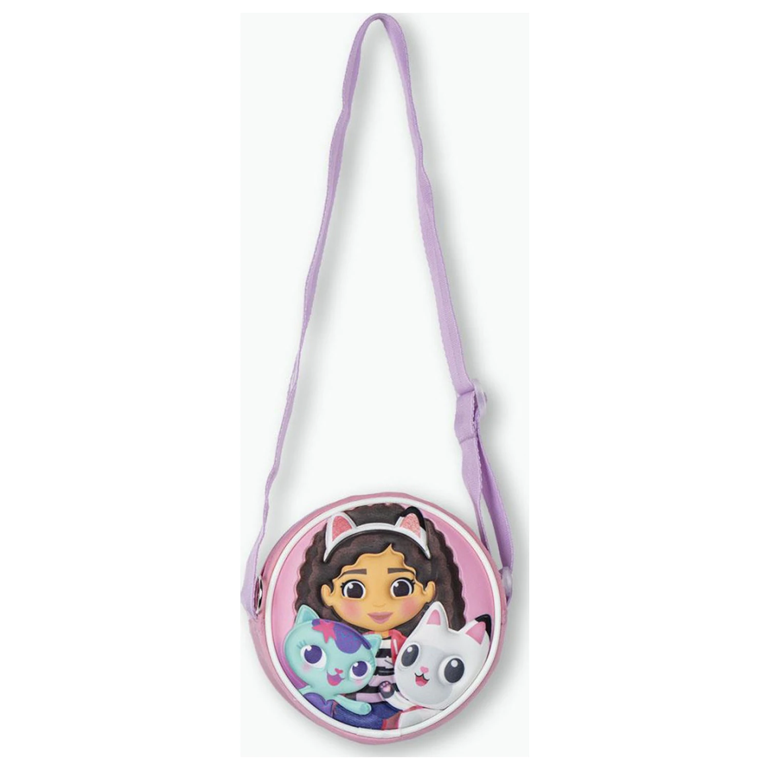 Gabby's Dollhouse Cats 3D crossbody taška, ramenní taška fotografii produktu