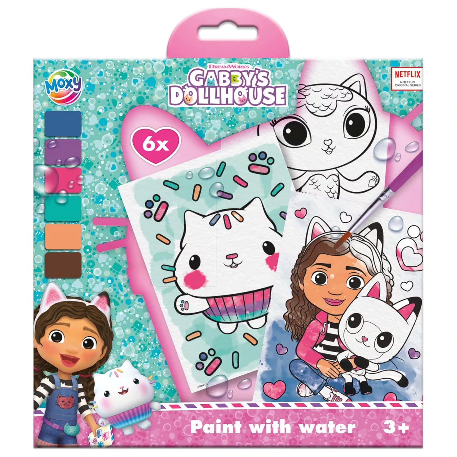 Gabi's Dollhouse Gabby Cats Sada omalovánek fotografii produktu
