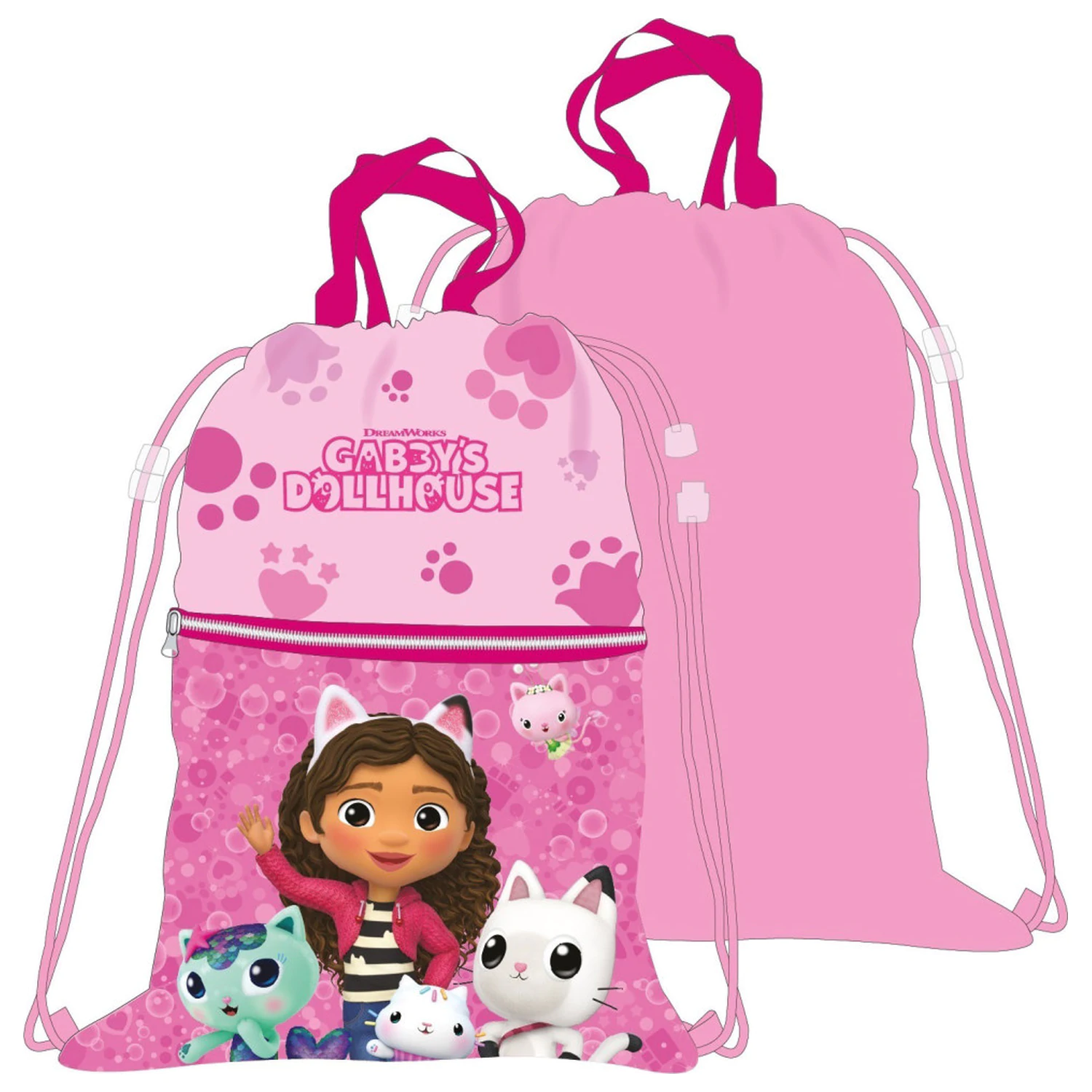 Gabi's Dollhouse Colorful World Deluxe sportovní taška, taška na tělocvik 45 cm fotografii produktu