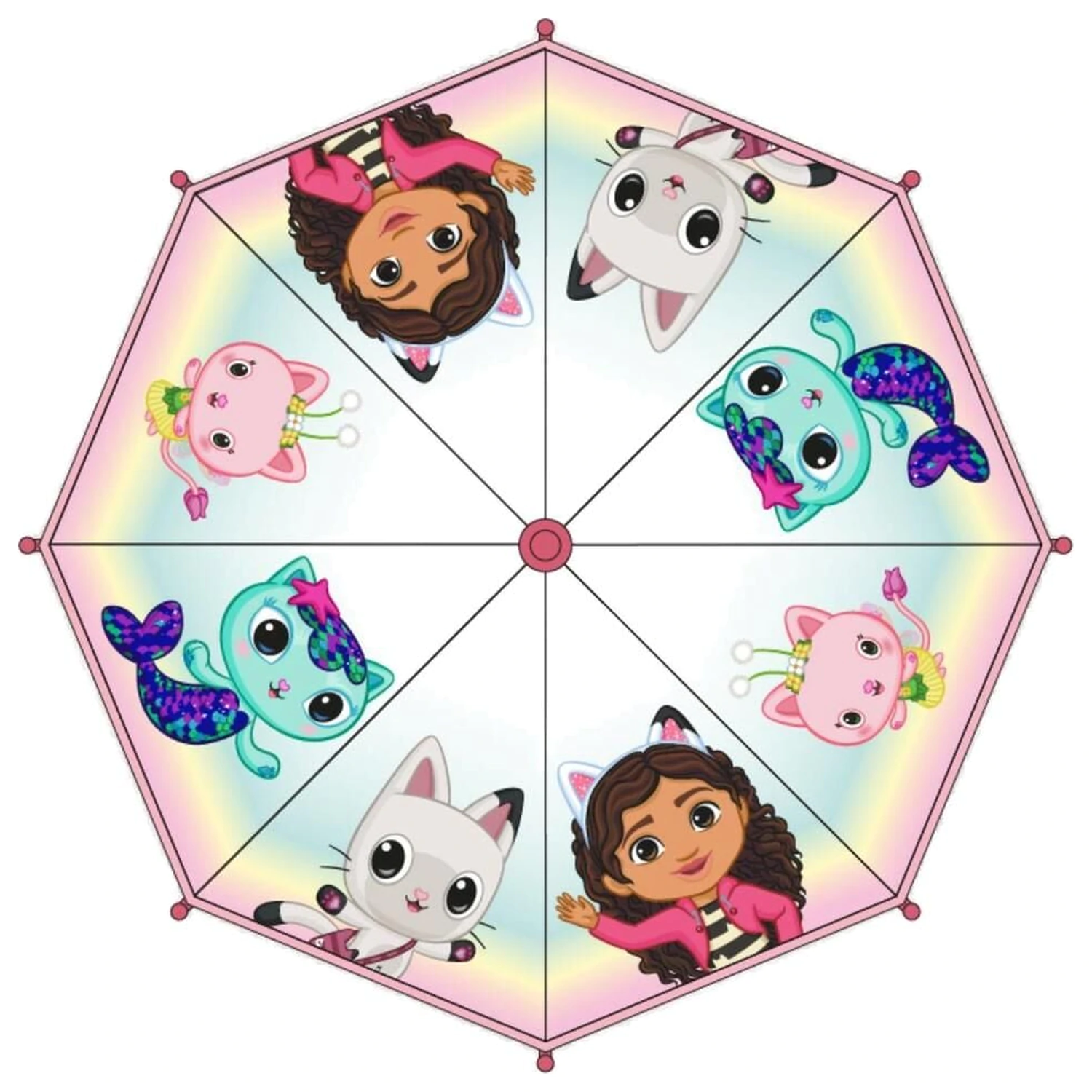 Gabbys Dollhouse manuální deštník 45cm fotografii produktu
