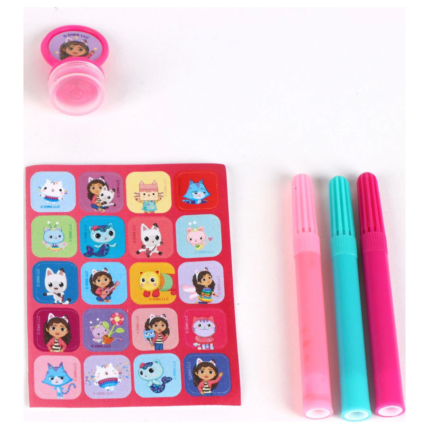 Gabi's Dollhouse Vtipné omalovánky sada s šablonou fotografii produktu