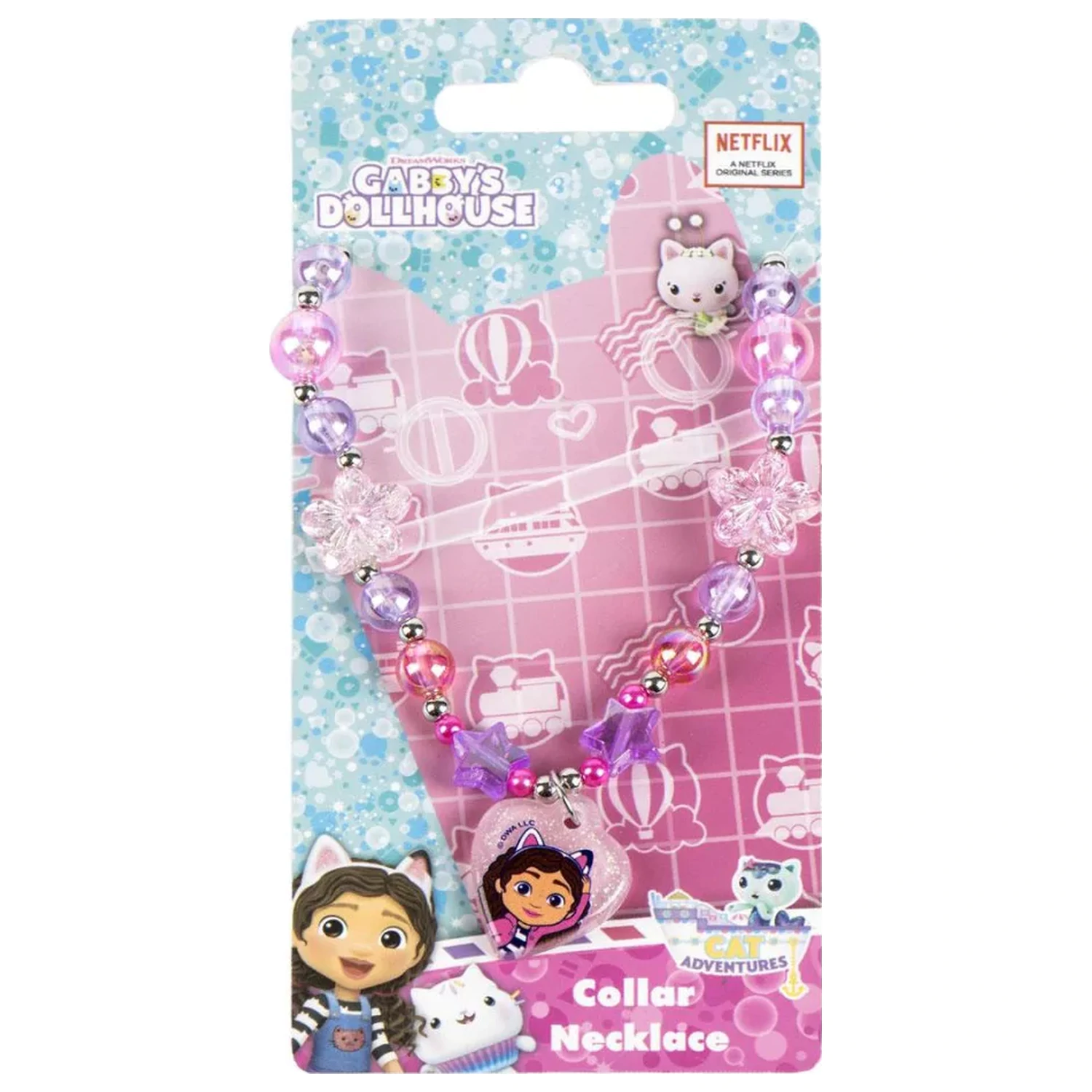 Gabi Dollhouse Heart Beaded náhrdelník fotografii produktu