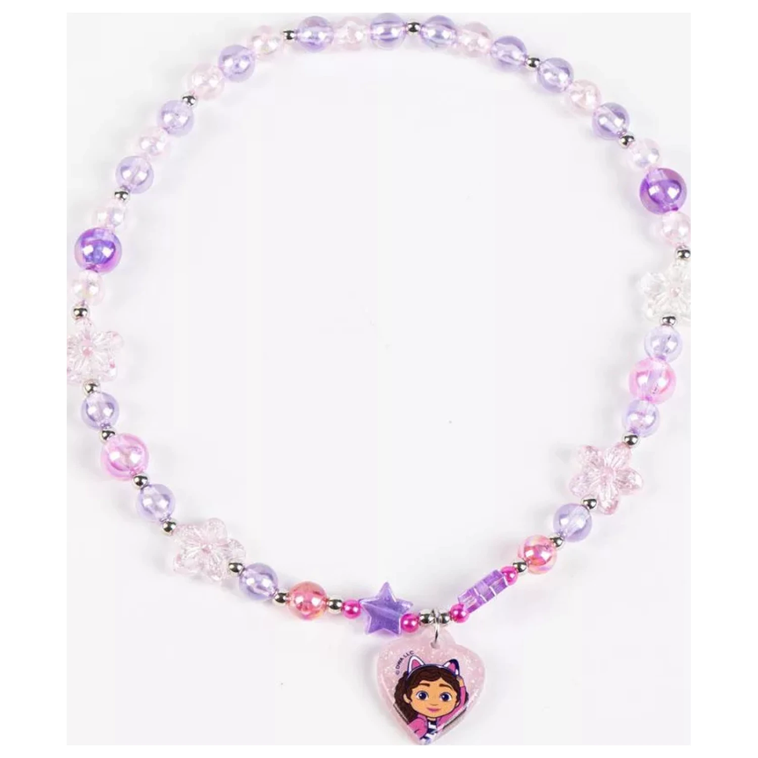 Gabi Dollhouse Heart Beaded náhrdelník fotografii produktu
