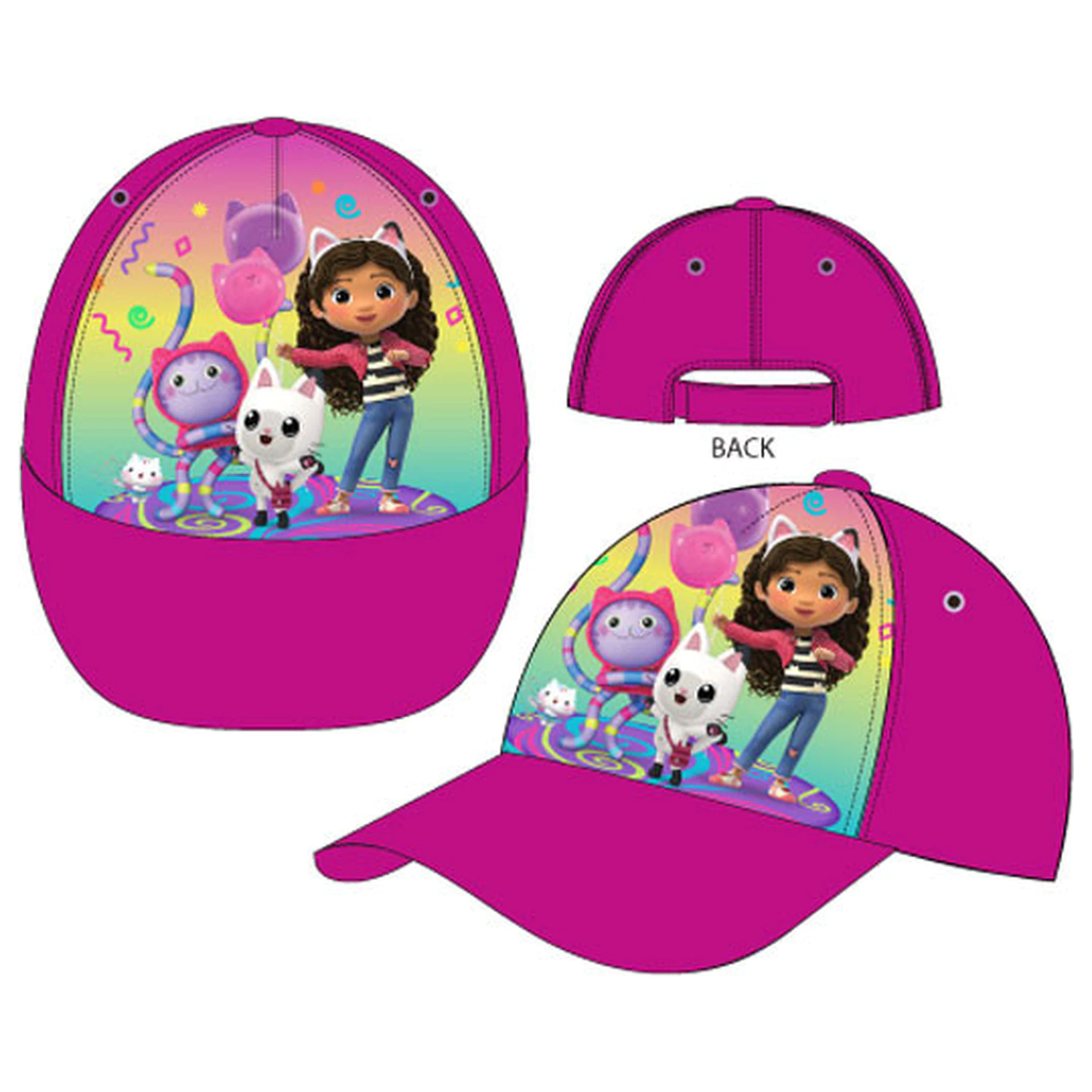 Gabi Dollhouse Hello Kitty Crew Dětská Baseballová Čepice 54 cm fotografii produktu