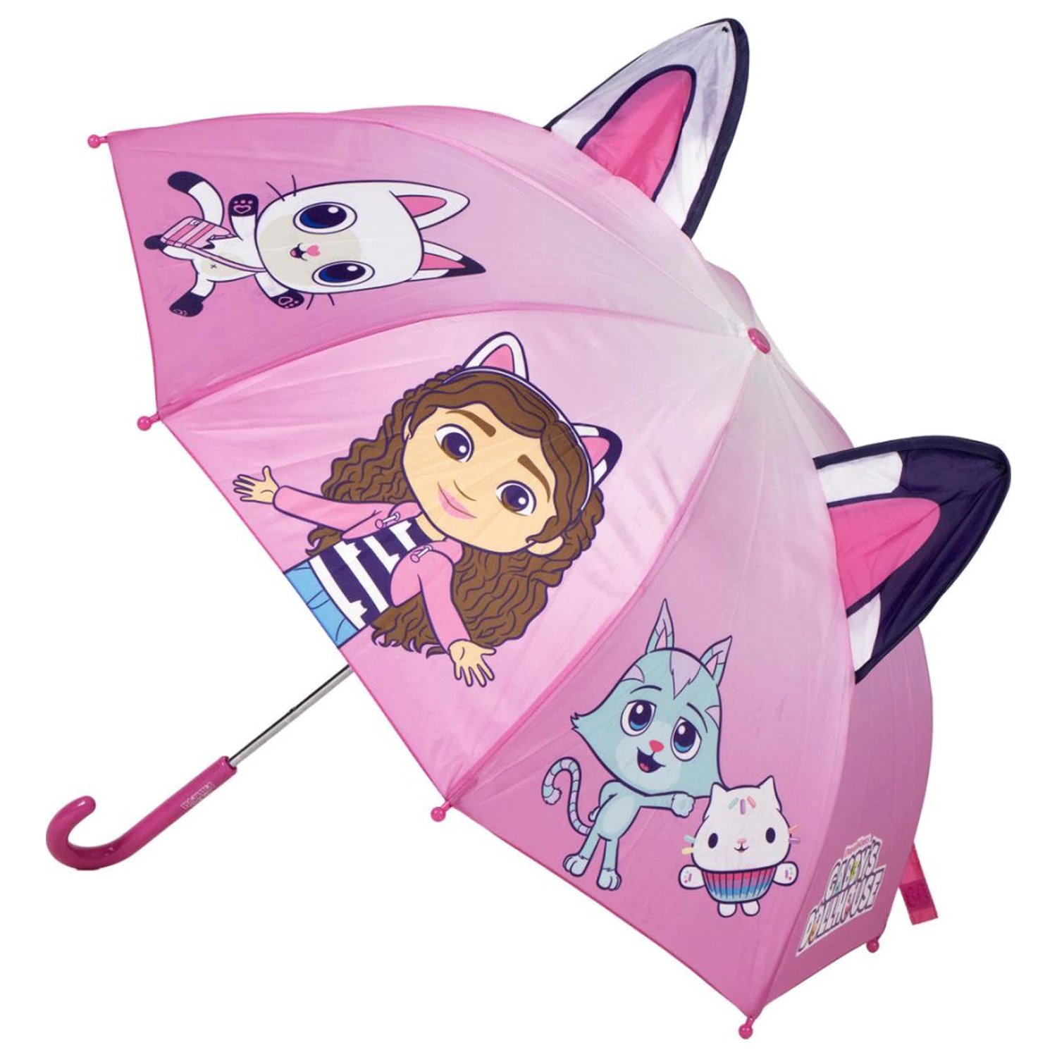Gabi Dollhouse Pink Dětský deštník s oušky Ø71 cm fotografii produktu