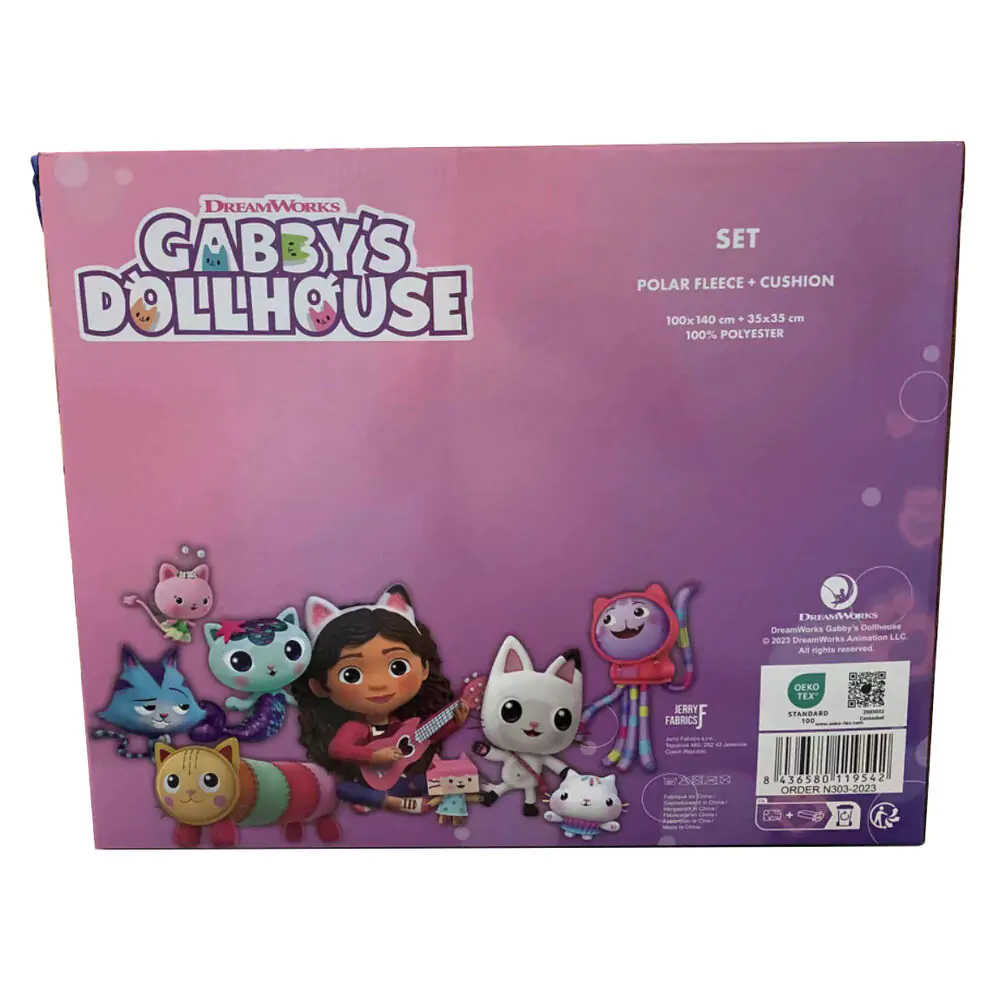 Gabbys Dollhouse fleecová deka + sada polštářů fotografii produktu
