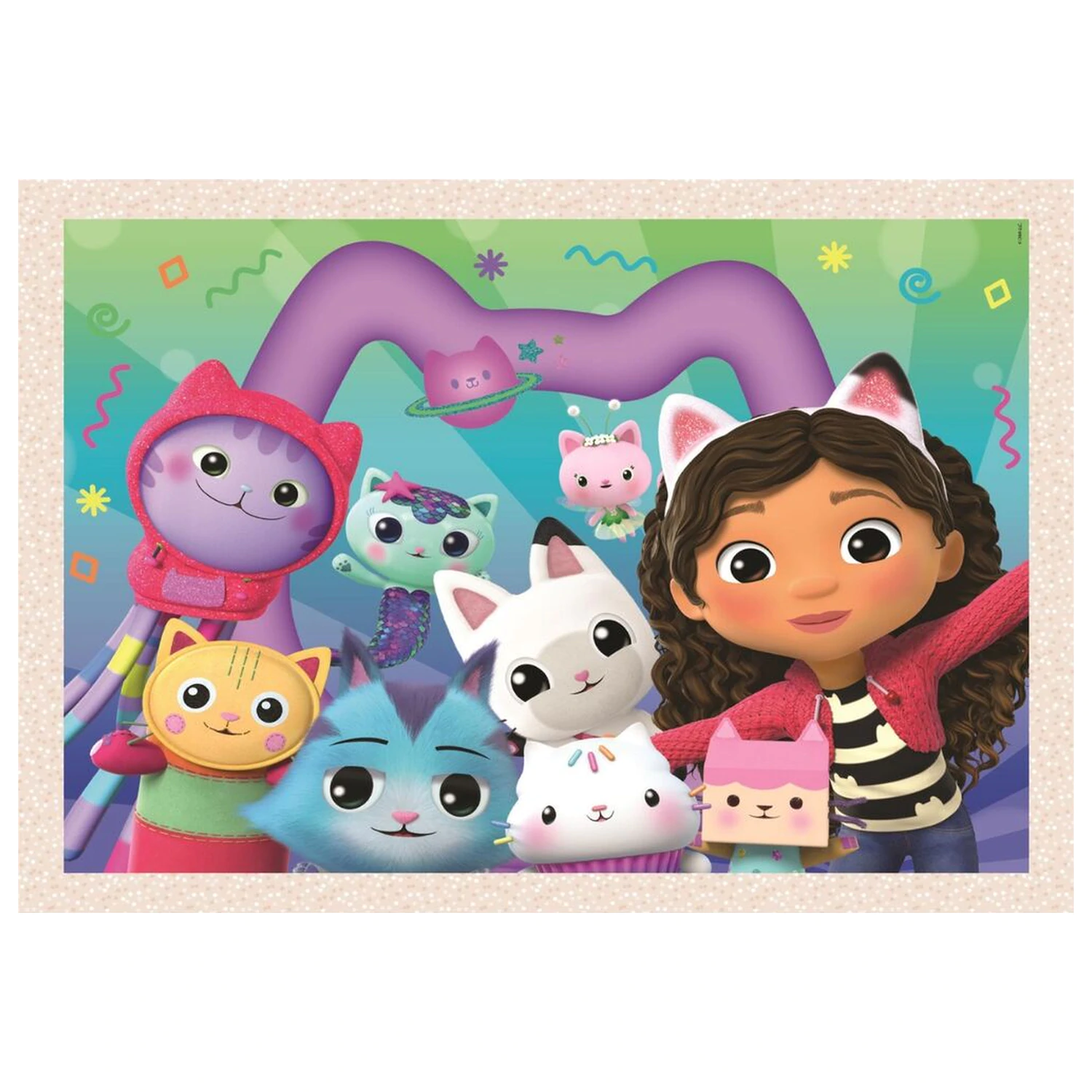 Gabbys Dollhouse puzzle 12-16-20-24 ks fotografii produktu
