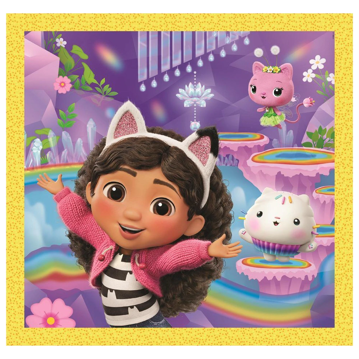 Gabbys Dollhouse puzzle 3x48 dílků fotografii produktu
