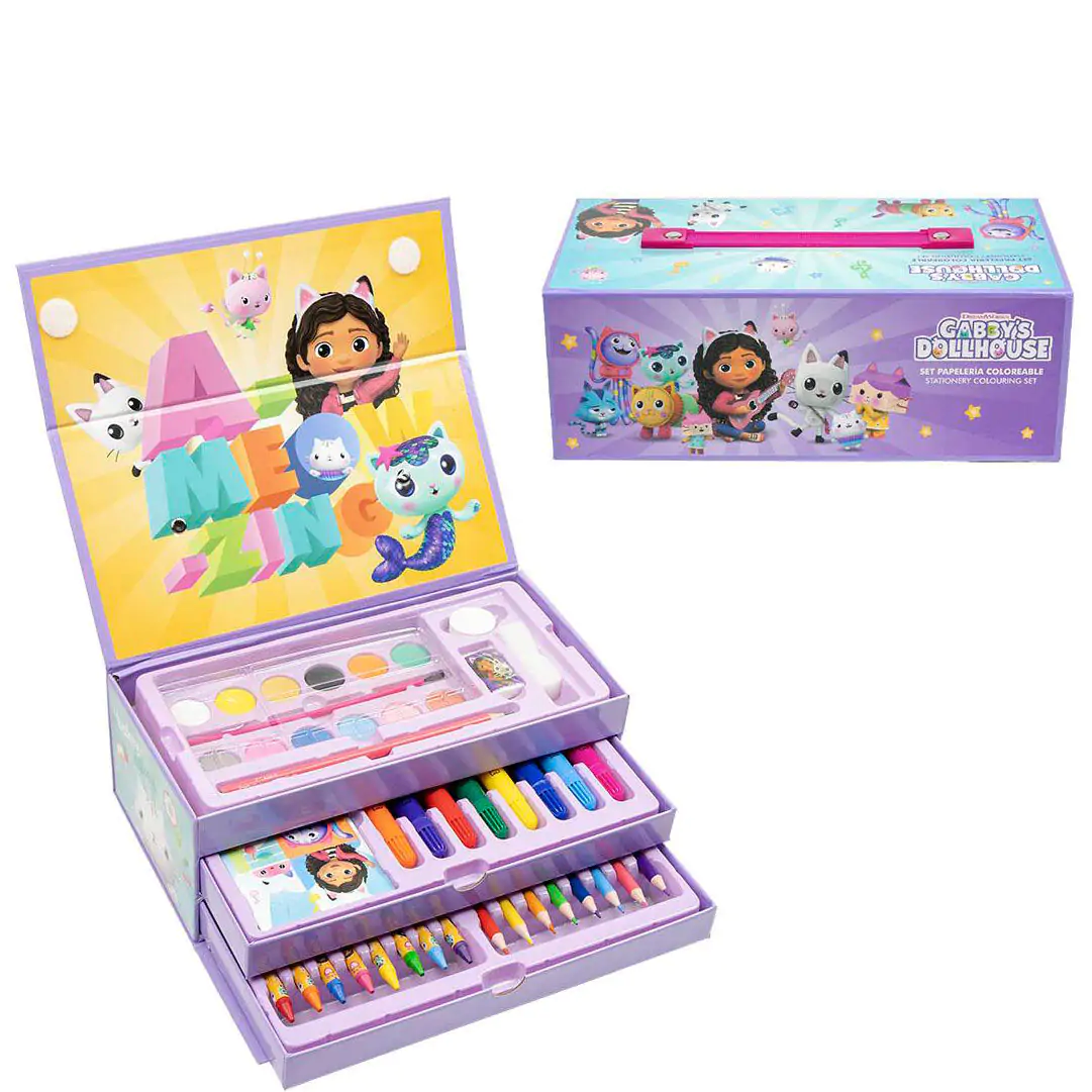 Gabbys Dolls House pouzdro na omalovánky a psací potřeby fotografii produktu