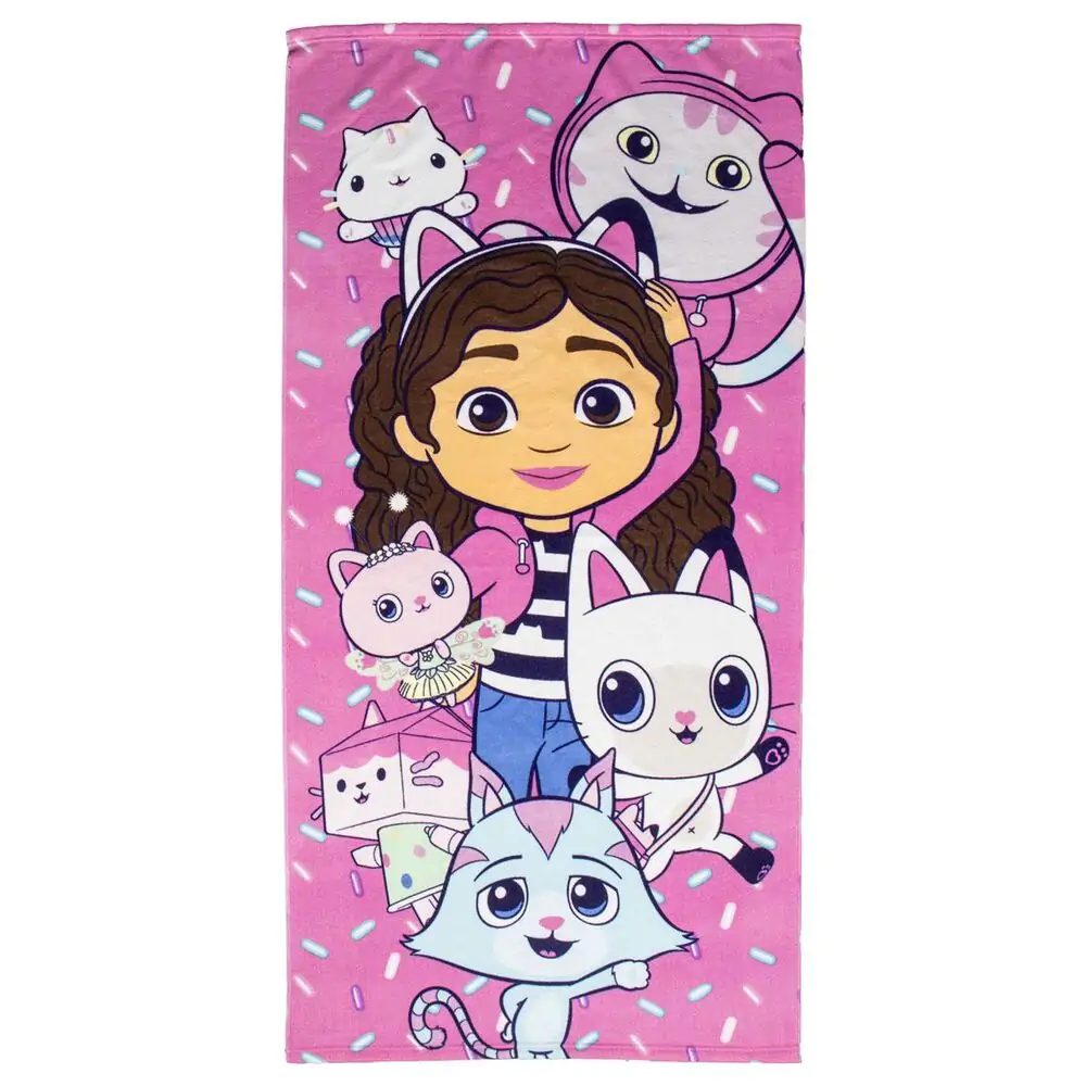 Gabbys Dollhouse sada ručník + taška + čepice fotografii produktu