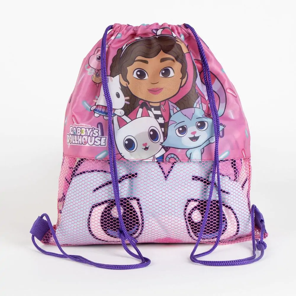 Gabbys Dollhouse sada ručník + taška + čepice fotografii produktu