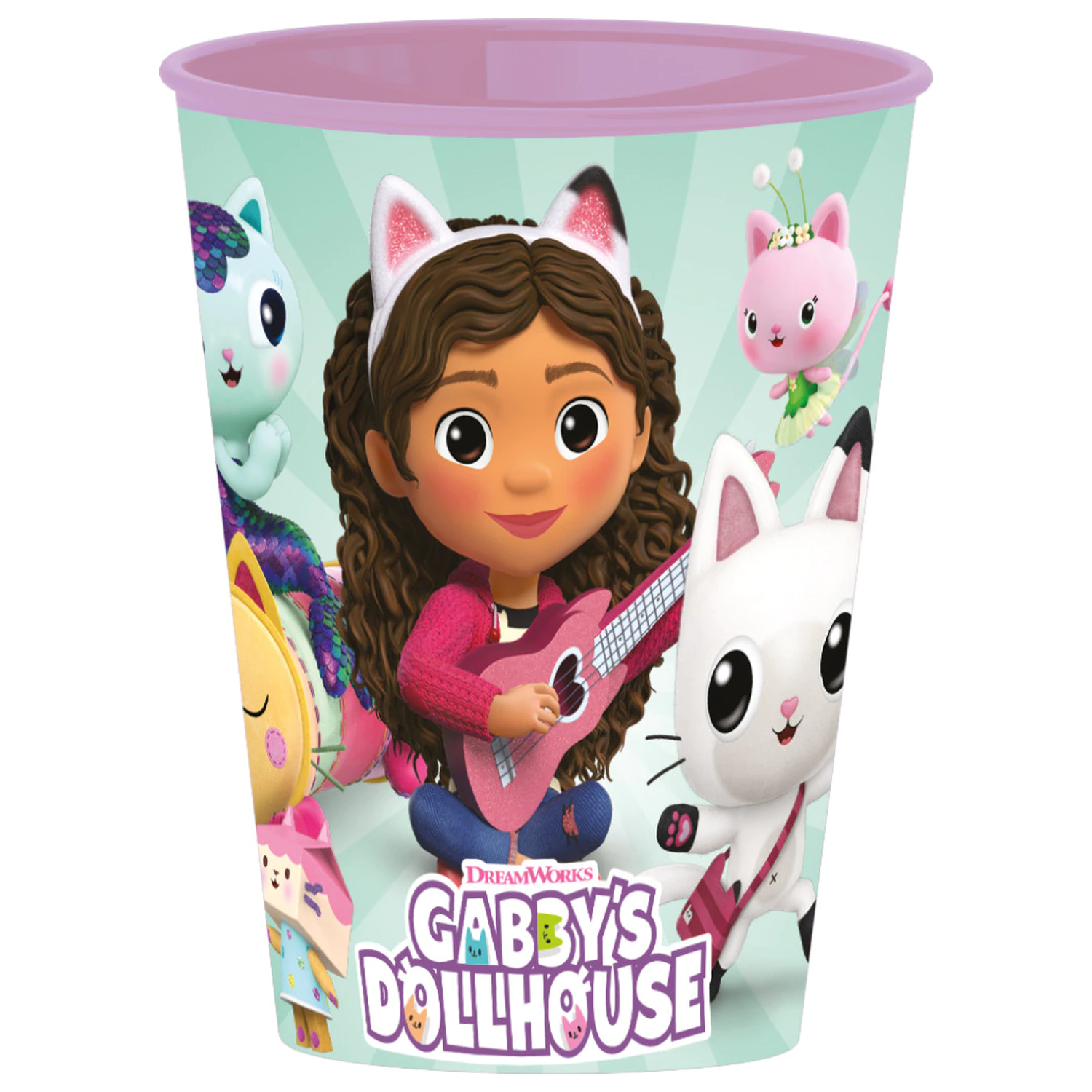 Gabi's Dollhouse Wonderland plastový kelímek 260 ml fotografii produktu