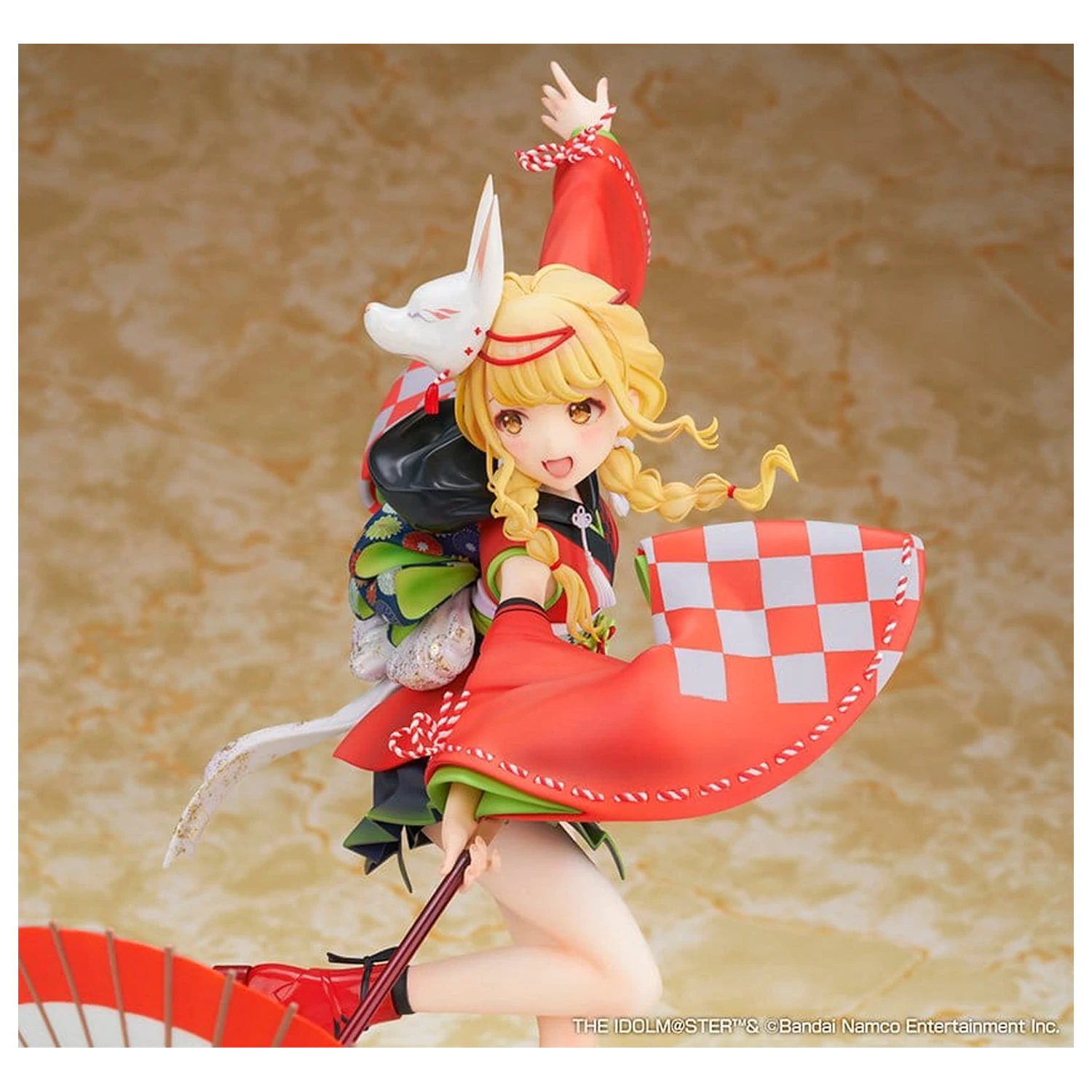 Gakuen The Idolmaster PVC figurka 1/7 Kotone Fujita Kamurogiku Ver. 27 cm fotografii produktu