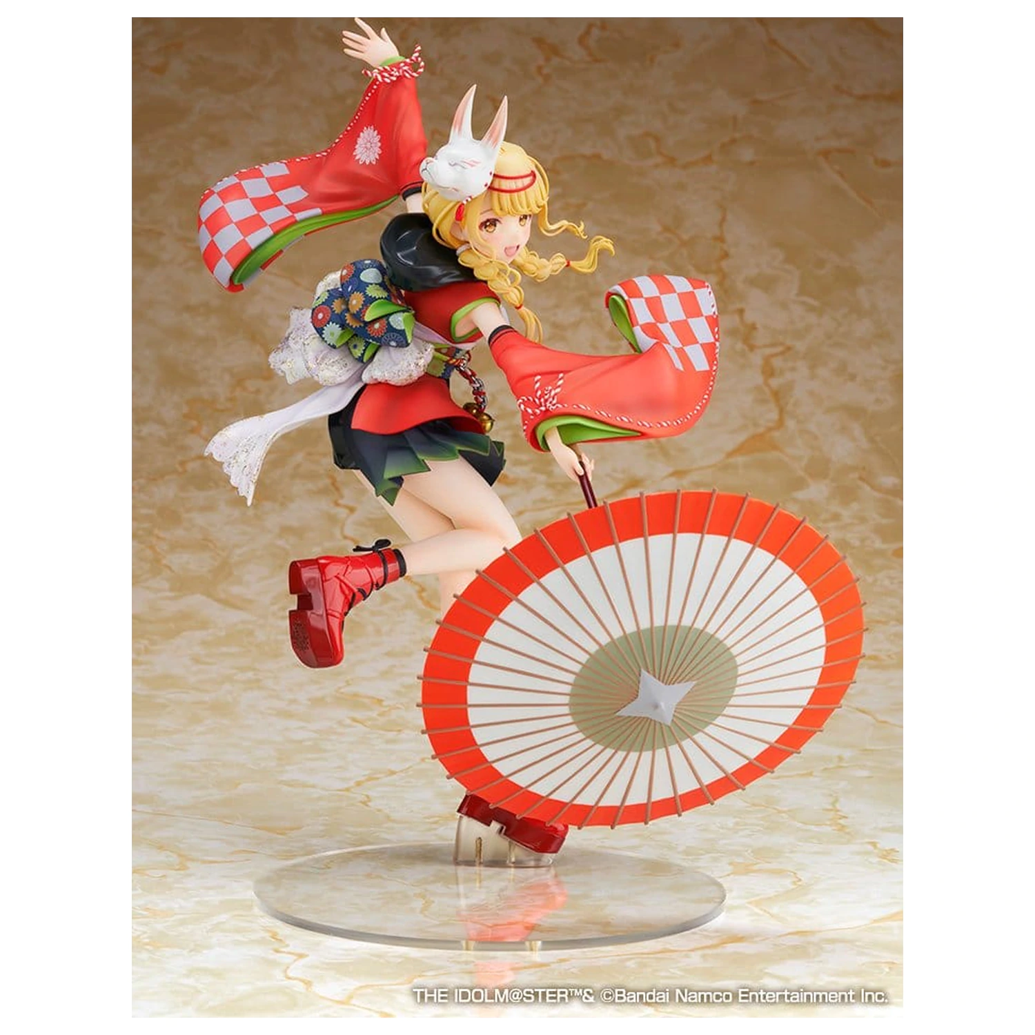 Gakuen The Idolmaster PVC figurka 1/7 Kotone Fujita Kamurogiku Ver. 27 cm fotografii produktu