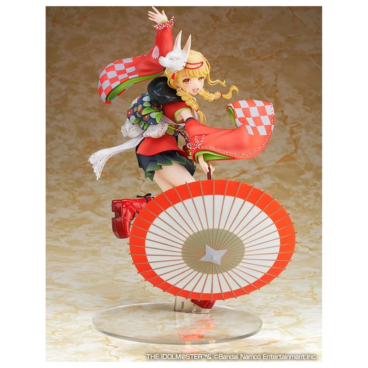 Gakuen The Idolmaster PVC figurka 1/7 Kotone Fujita Kamurogiku Ver. 27 cm fotografii produktu