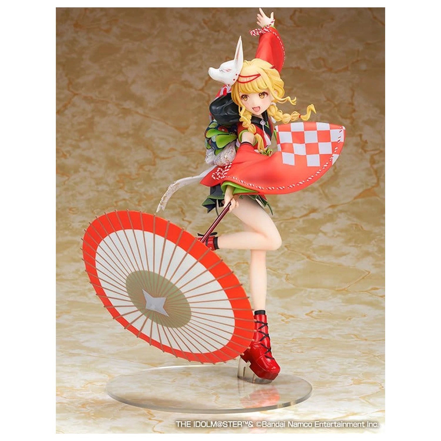 Gakuen The Idolmaster PVC figurka 1/7 Kotone Fujita Kamurogiku Ver. 27 cm fotografii produktu