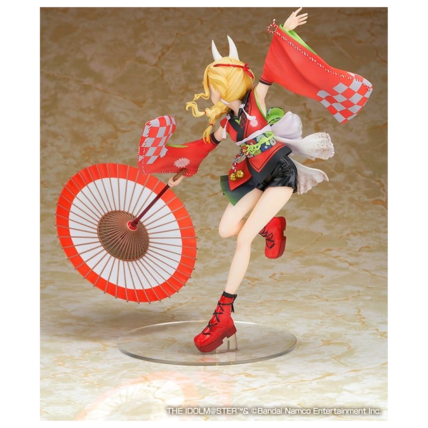 Gakuen The Idolmaster PVC figurka 1/7 Kotone Fujita Kamurogiku Ver. 27 cm fotografii produktu