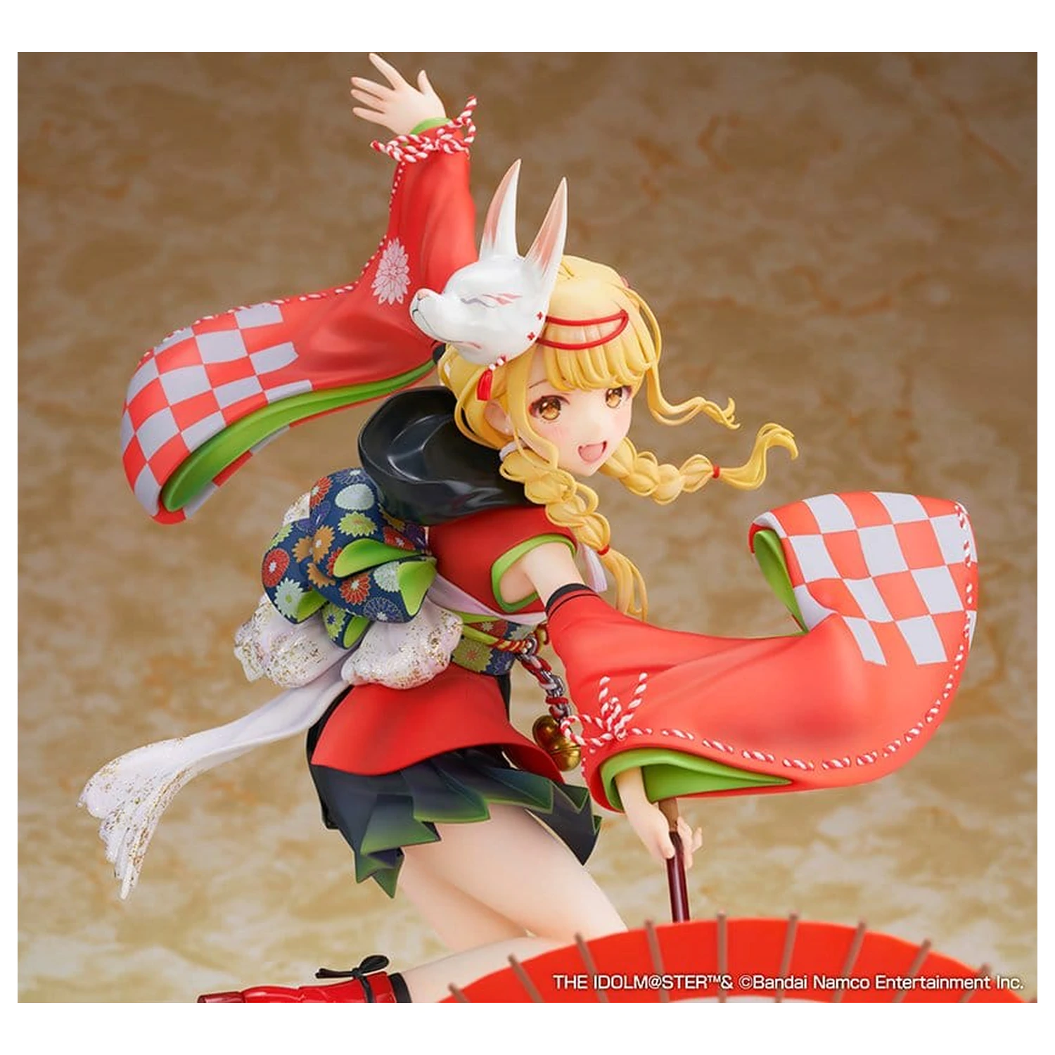 Gakuen The Idolmaster PVC figurka 1/7 Kotone Fujita Kamurogiku Ver. 27 cm fotografii produktu