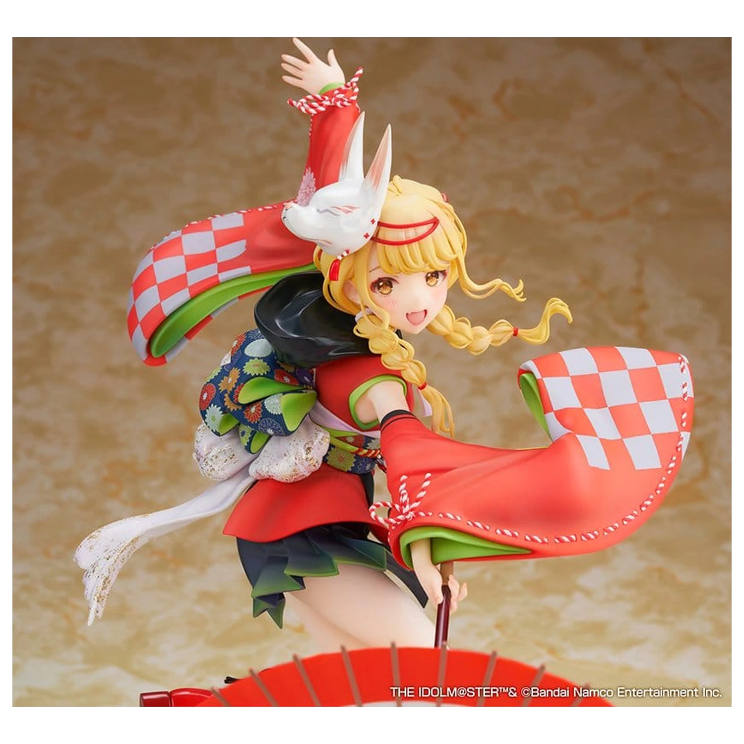 Gakuen The Idolmaster PVC figurka 1/7 Kotone Fujita Kamurogiku Ver. 27 cm fotografii produktu
