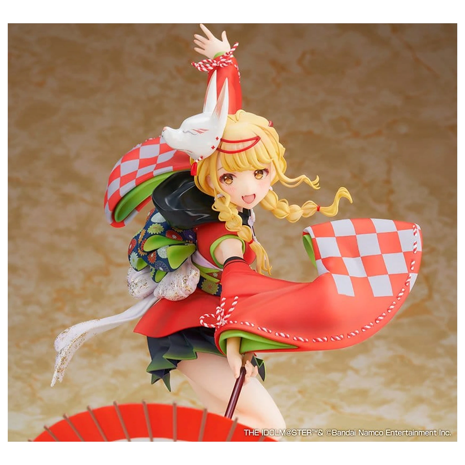 Gakuen The Idolmaster PVC figurka 1/7 Kotone Fujita Kamurogiku Ver. 27 cm fotografii produktu