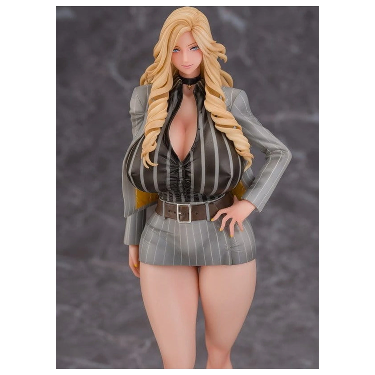 Gal Ane Shachou to Harem Office PVC figurka 1/7 Nishigori Ai (Grey Suit Ver.) Wholesome Ver. 26 cm fotografii produktu
