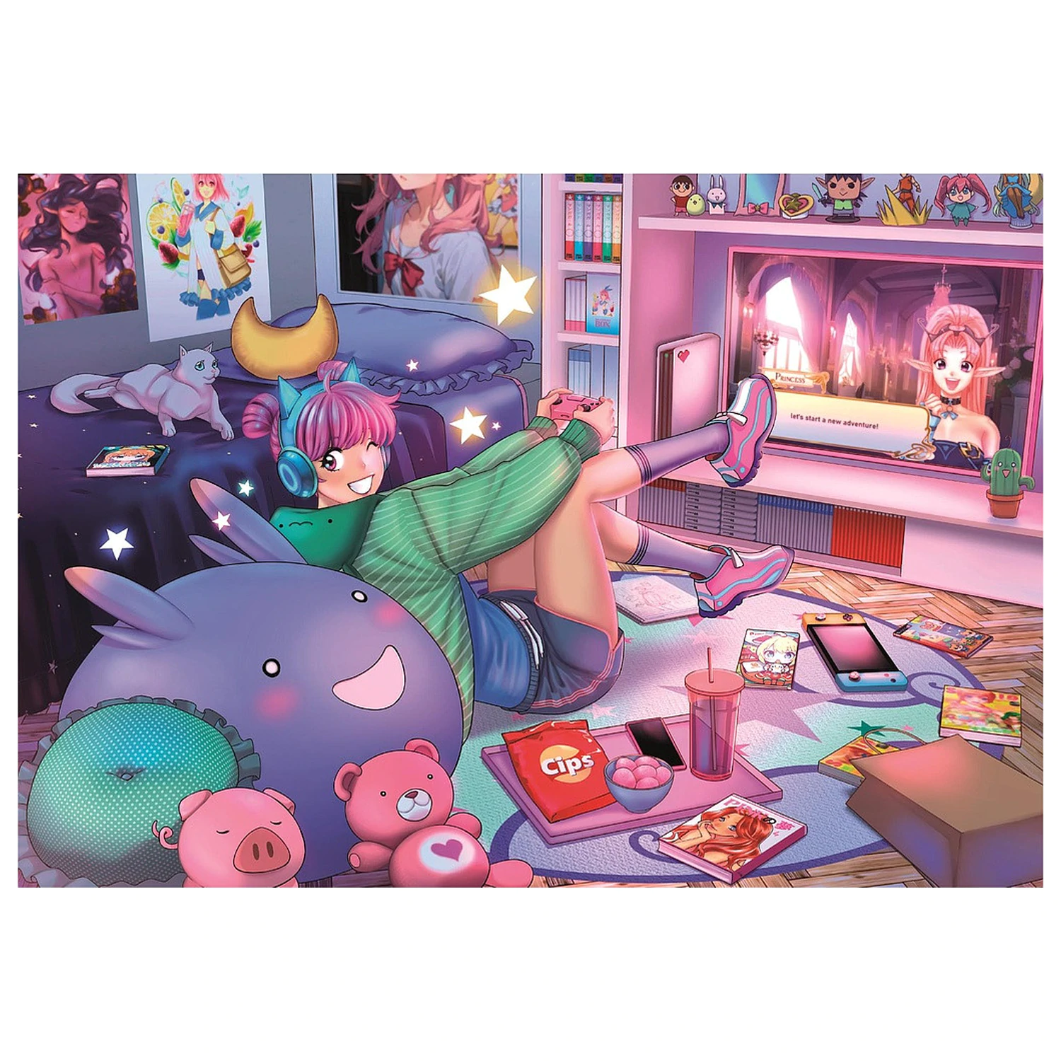 Game Lovers 300dílné puzzle Clementoni fotografii produktu