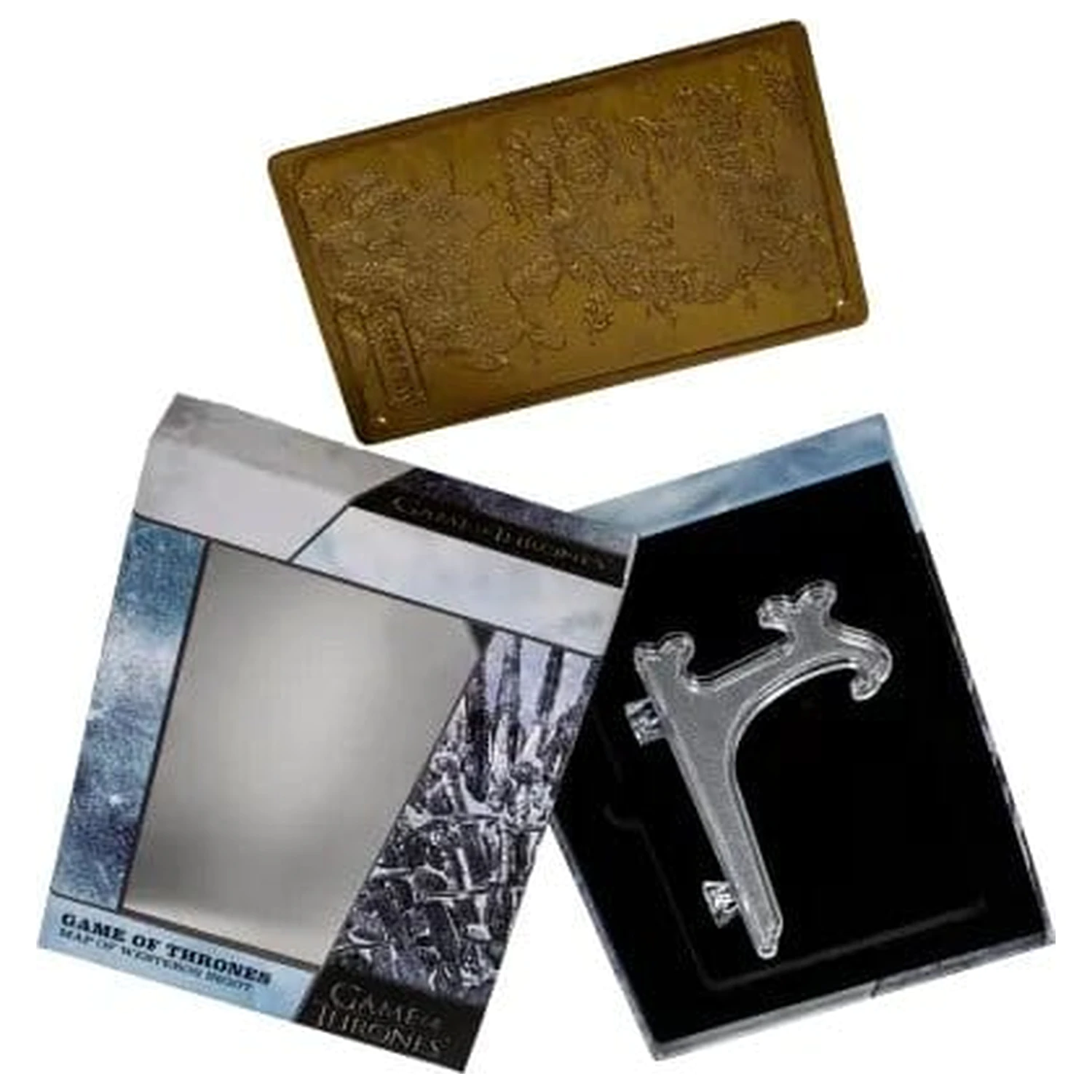 Game of Thrones Ingot Mapa Westerosu fotografii produktu