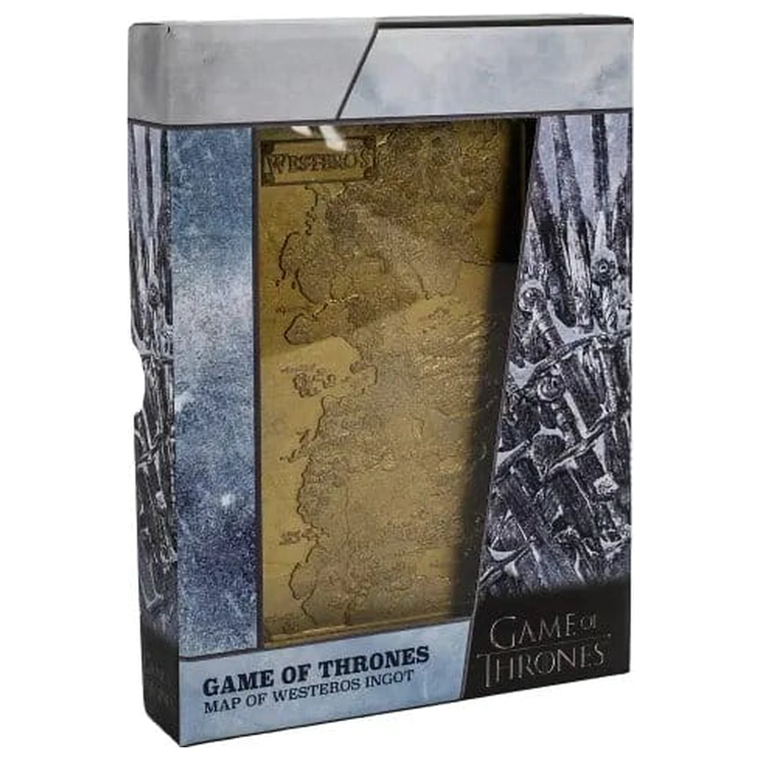 Game of Thrones Ingot Mapa Westerosu fotografii produktu