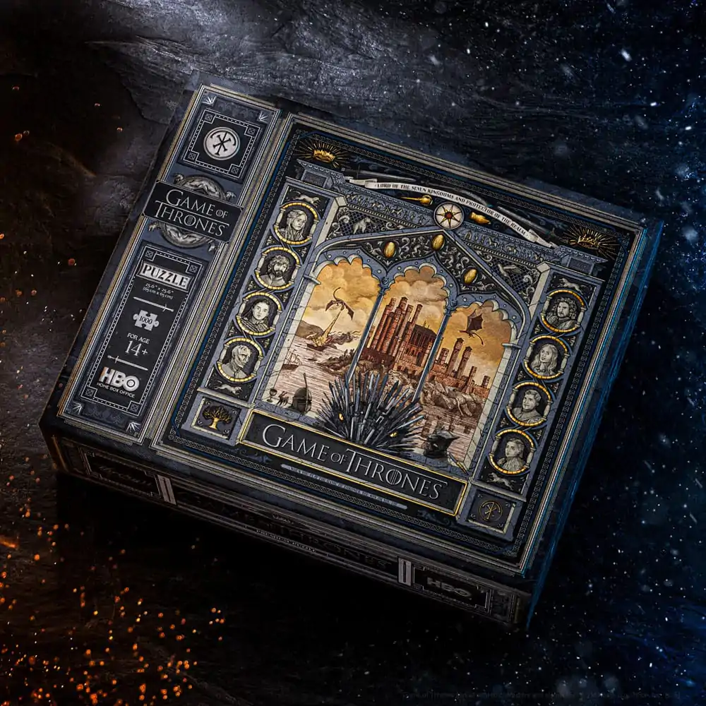 Game of Thrones vícerozměrné puzzle (1000 dílků) fotografii produktu