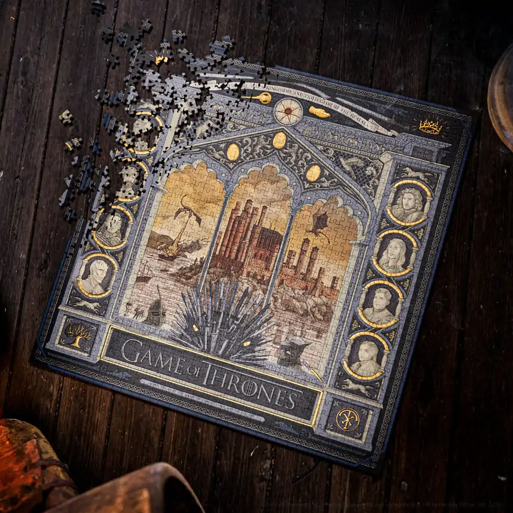 Game of Thrones vícerozměrné puzzle (1000 dílků) fotografii produktu
