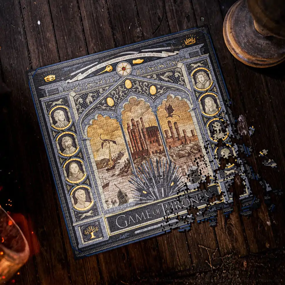 Game of Thrones vícerozměrné puzzle (1000 dílků) fotografii produktu