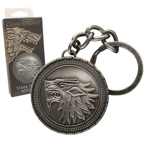 Game of Thrones Stark Štít klíčenka fotografii produktu