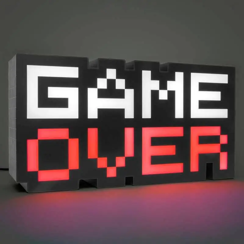 Světlo Game Over 8-BIT 30 cm fotografii produktu