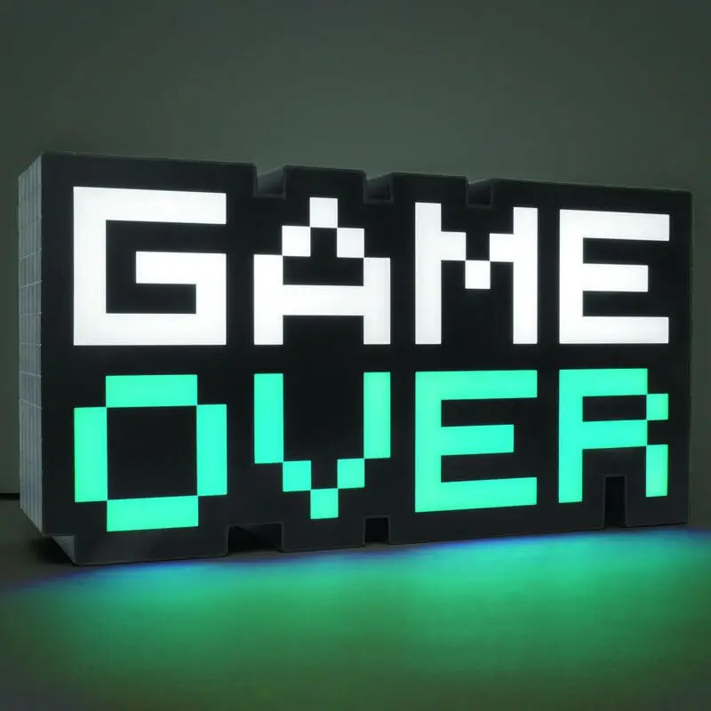 Světlo Game Over 8-BIT 30 cm fotografii produktu