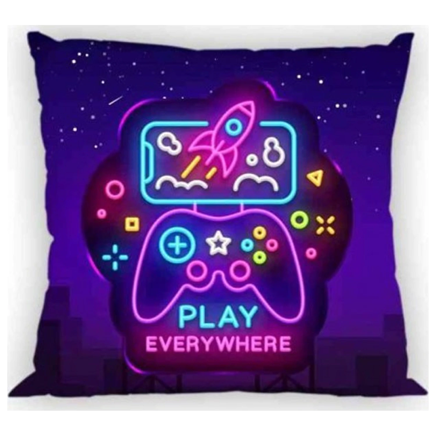 Gamer Neon povlak na polštář fotografii produktu