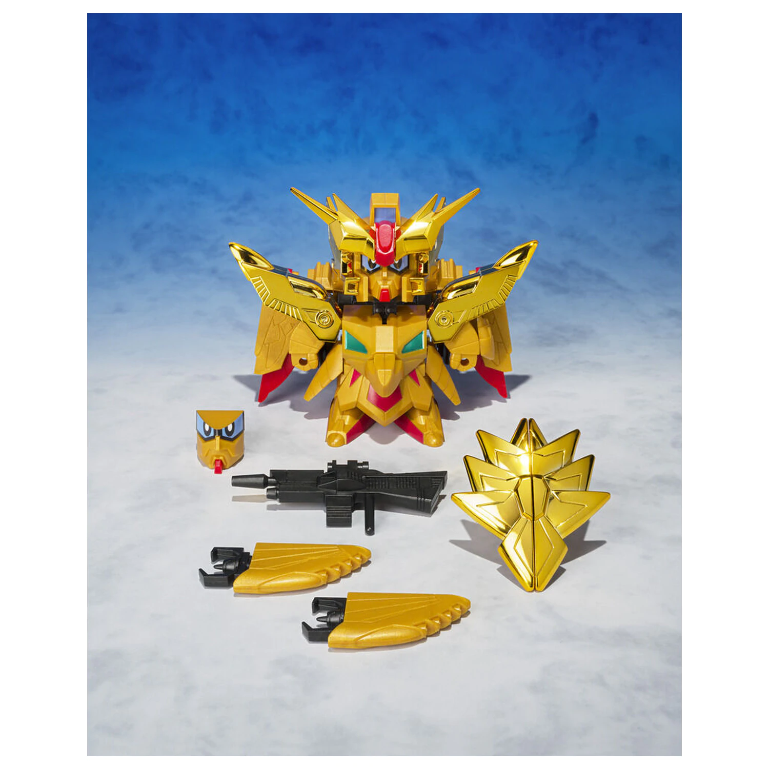Ganso SD Gundam World Captain Formula 91 figurka 8cm fotografii produktu