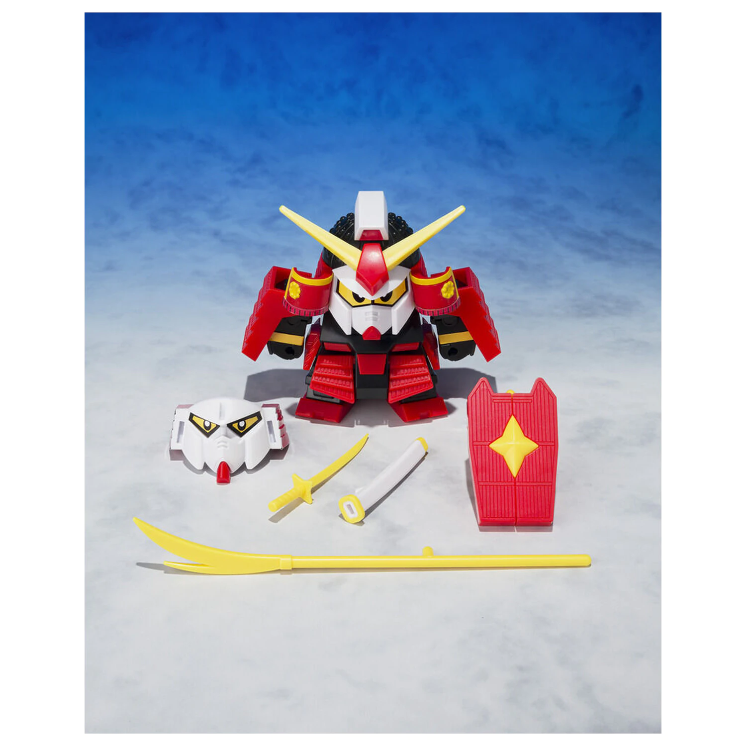 Ganso SD Gundam World Musha Gundam figurka 8 cm fotografii produktu