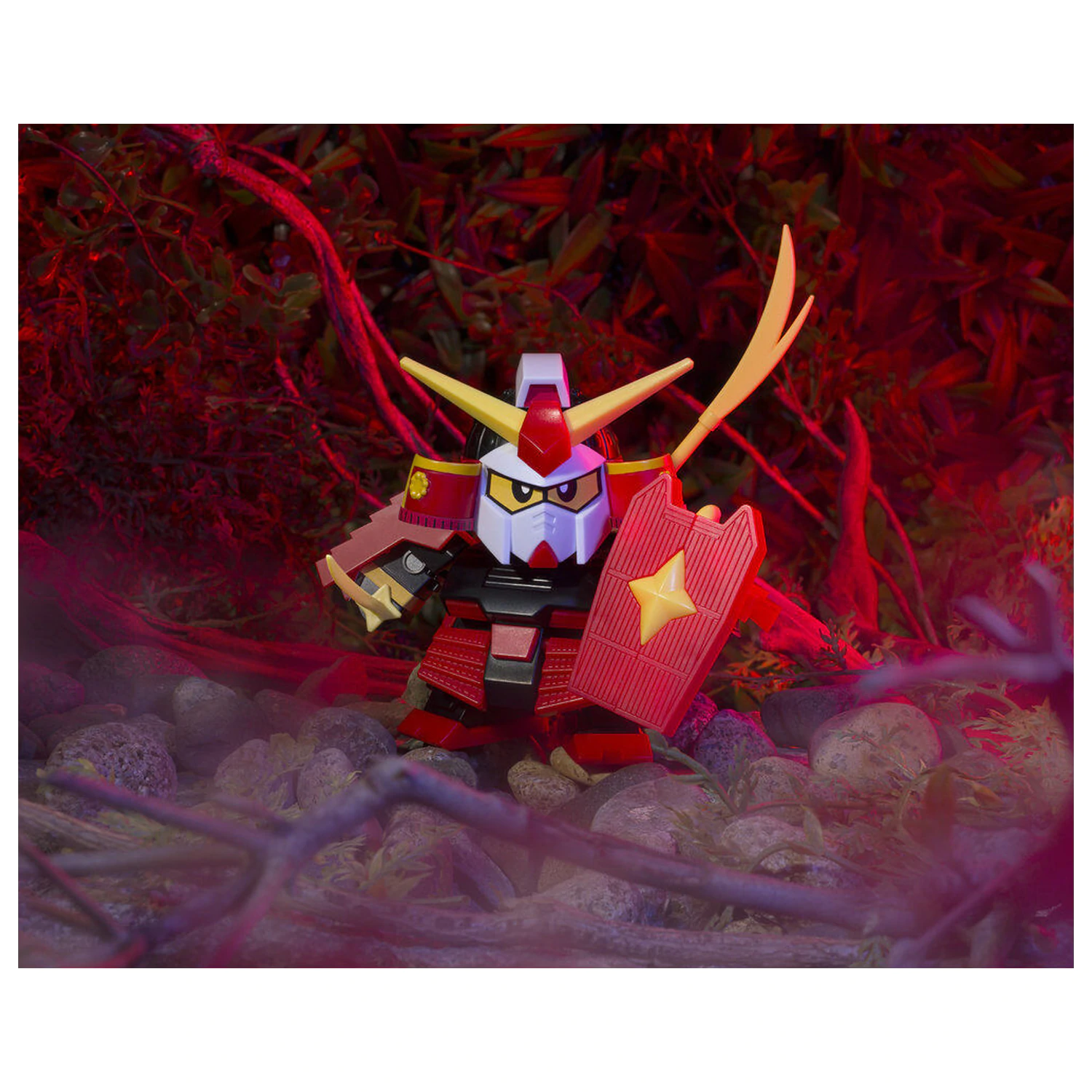 Ganso SD Gundam World Musha Gundam figurka 8 cm fotografii produktu