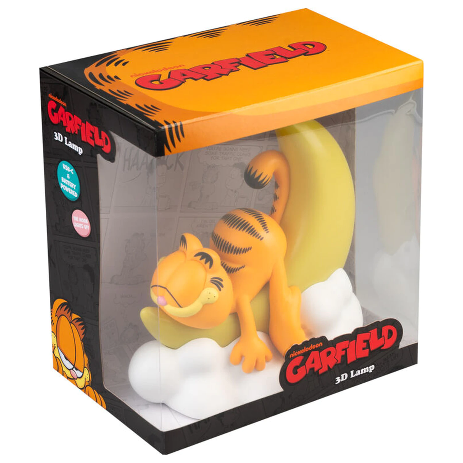 Garfiel lampa fotografii produktu