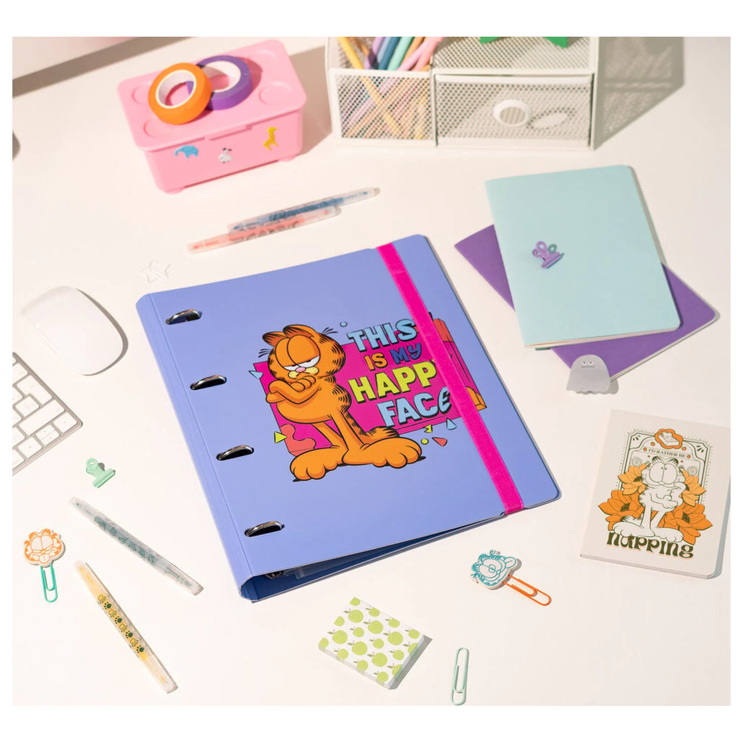 Garfield 4 kroužkový pořadač fotografii produktu