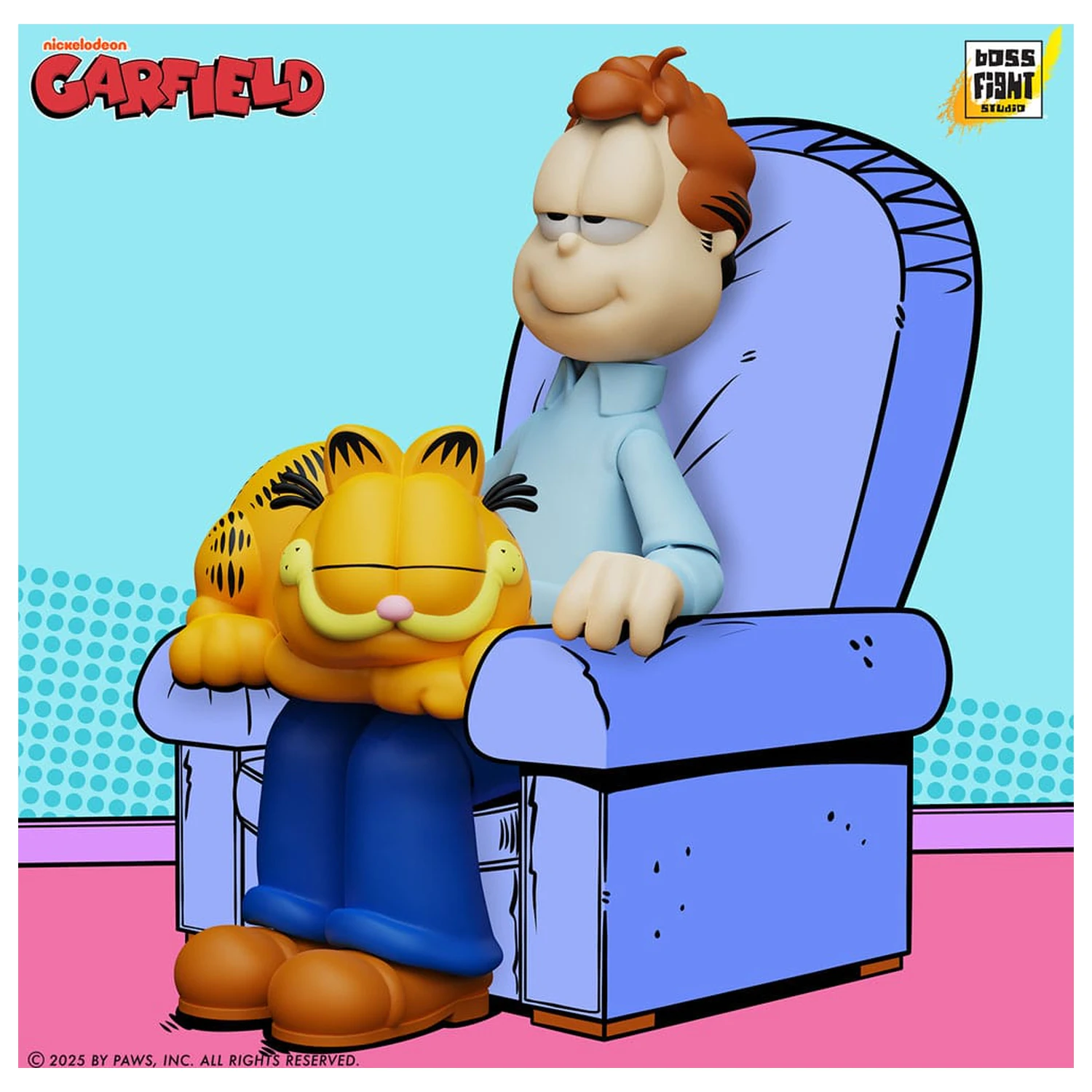 Garfield Akční figurka Jon Arbuckle Deluxe Edition 19 cm fotografii produktu