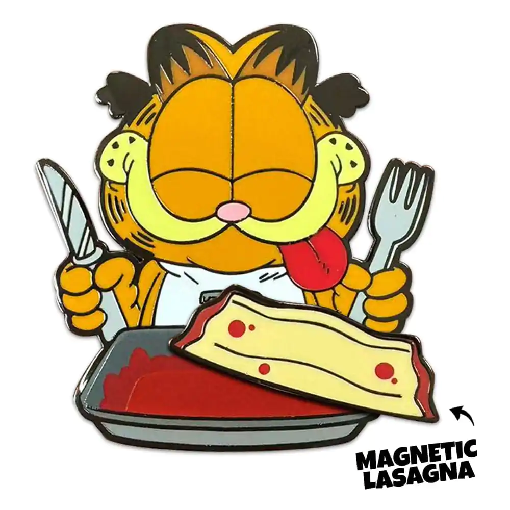 Garfield Pin Badge Disco Garfield Lasagna Dinner 5 cmGarfield Odznak Disco Garfield Lasagna Dinner 5 cm fotografii produktu