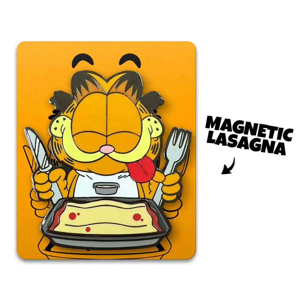 Garfield Pin Badge Disco Garfield Lasagna Dinner 5 cmGarfield Odznak Disco Garfield Lasagna Dinner 5 cm fotografii produktu