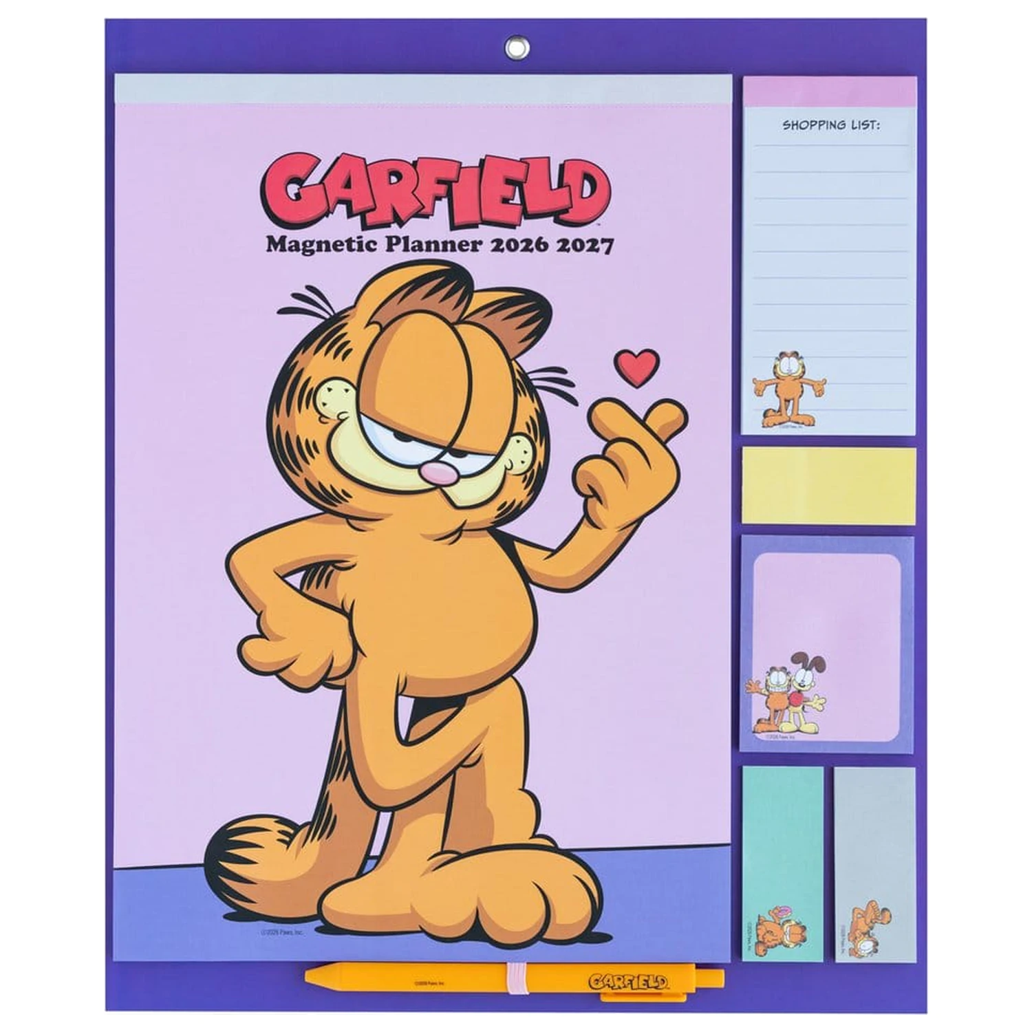 Garfield Magnetický plánovač 2026/27 30 x 35 cm fotografii produktu
