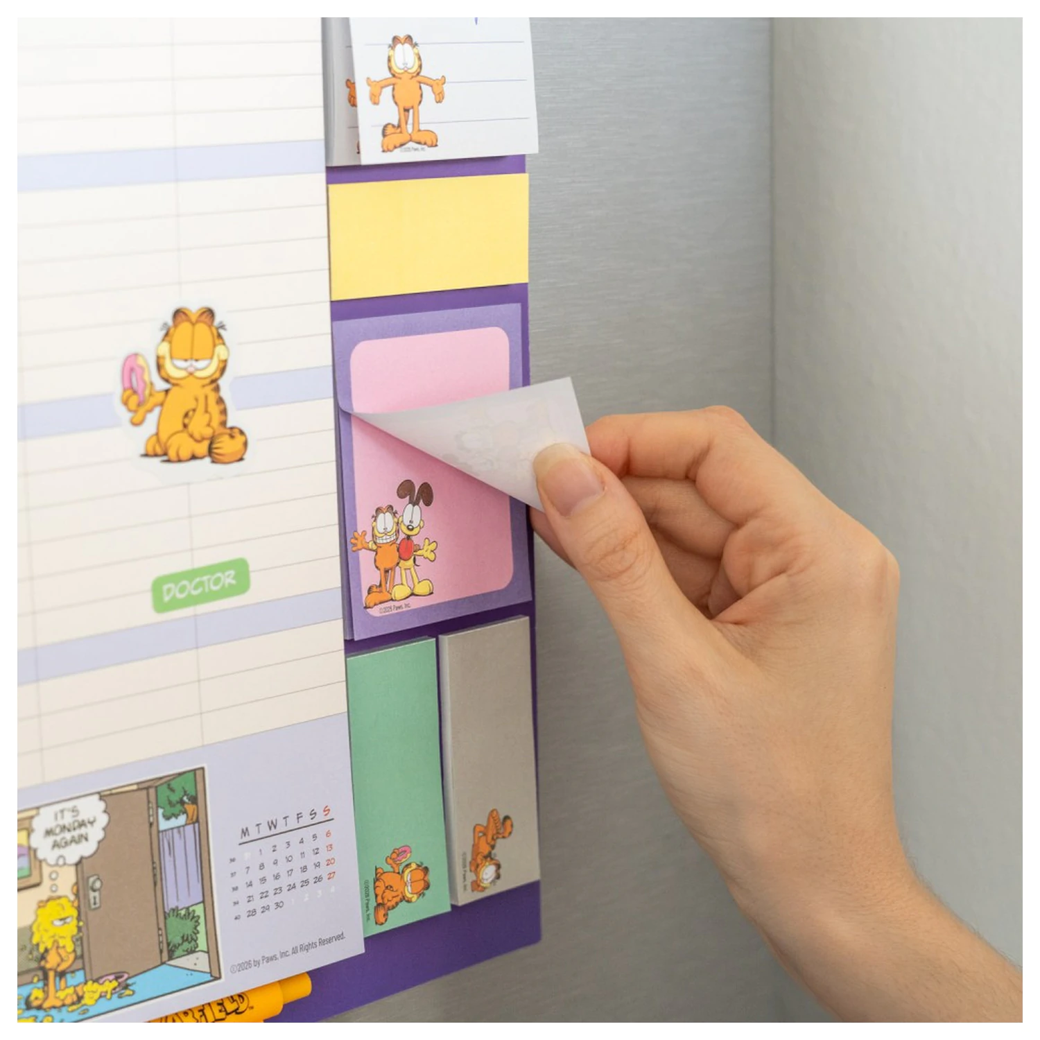Garfield Magnetický plánovač 2026/27 30 x 35 cm fotografii produktu